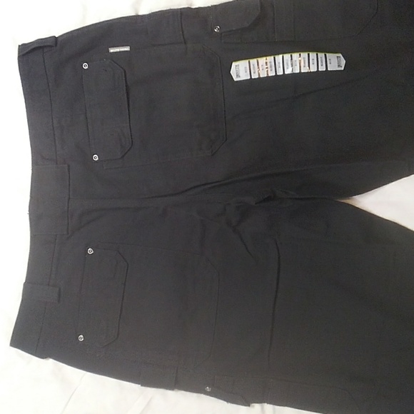 NWT Black Duluth Trading Men's Fire Hose Cargo Work Pants 40 X 30 - Picture 8 of 8